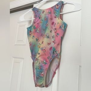 Cute Pink Fairy GK Elite Leotard
